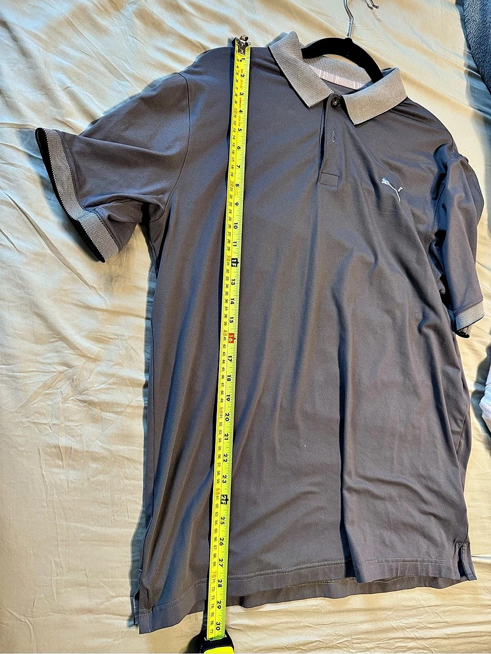 Puma Gray Polo Shirt